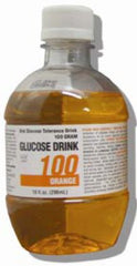 Azer Scientific Glucose Tolerance Beverage Glucose Drink 10 oz. per Bottle Orange Flavor 100 Gram