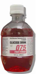 Azer Scientific Glucose Tolerance Beverage Glucose Drink 10 oz. per Bottle Fruit Punch Flavor 75 Gram