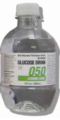 Azer Scientific Glucose Tolerance Beverage Glucose Drink 10 oz. per Bottle Lemon-Lime Flavor 50 Gram