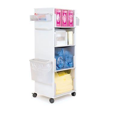 Accessories for All-In-One Mobile Isolation Station MarketLab Waste Bin Accessory for ML60378 ,1 Each - Axiom Medical Supplies