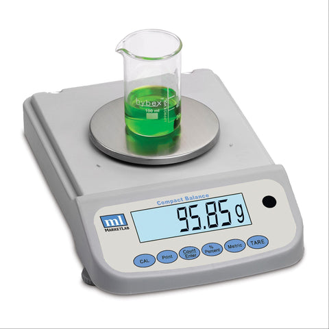 MarketLab Compact Laboratory Balances 500g • Readability 0.01g ,1 Each - Axiom Medical Supplies