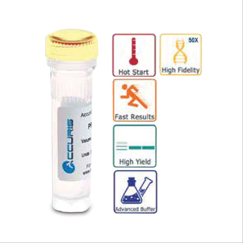 Accuris High Fidelity DNA Polymerase 200 units ,1 Each - Axiom Medical Supplies