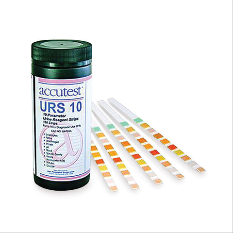 Accutest Urinalysis Strips Dipstick • URS ,1 / pk - Axiom Medical Supplies