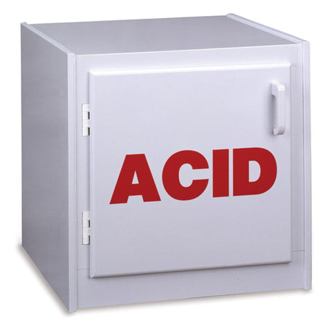 Acid Storage Bench Cabinet Acid Storage Bench Cabinet • 16"W x 16"D x 16"H ,1 Each - Axiom Medical Supplies