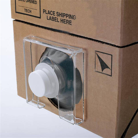 MarketLab Cubitainer Collar Acrylic Cubitainer Collar • 4.75"W x 4.75"H ,1 Each - Axiom Medical Supplies