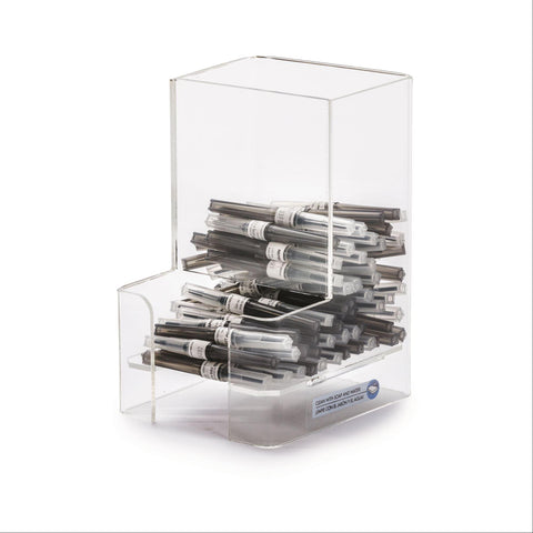 MarketLab Needle Dispenser MarketLab Needle Dispenser • 3.75"W x 4.5"D x 6.5"H ,1 Each - Axiom Medical Supplies