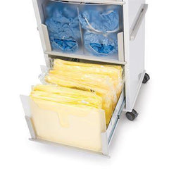 Insight Original Mobile Isolation Station 20"W x 15.5"D x 50.5"H ,1 Each - Axiom Medical Supplies