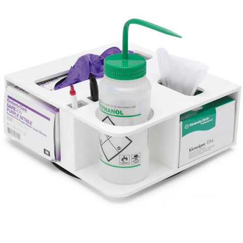 All-in-One Rotating Organizers Small • 10.5"L x 9.75"W x 4.5"H ,1 Each - Axiom Medical Supplies