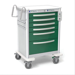 Aluminum Anesthesia Cart Aluminum Anesthesia Cart Only • 29"W x 24.5"D x 42"H ,1 Each - Axiom Medical Supplies