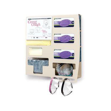 MarketLab Antimicrobial Isolation Station All-Inclusive Antimicrobial Isolation Station • 22.125"W x 4.25"D x 22"H ,1 Each - Axiom Medical Supplies