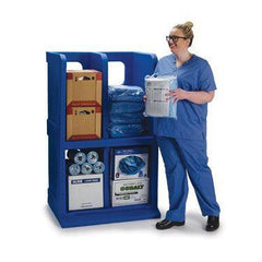 Antibacterial Storage Tower Antibacterial Storage Tower • 40"L x 40"W x 60"H ,1 Each - Axiom Medical Supplies