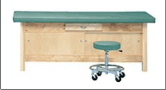 Bailey Treatment Table with Cabinet Fixed Height