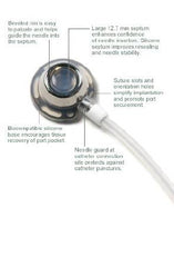 Bard Peripheral Vascular Implantable Port 9.6 Fr. Single Lumen - M-270345-1225 - Each