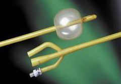 Bard Foley Catheter Lubricath® 3-Way Round Tip 75 cc Balloon 20 Fr. Latex