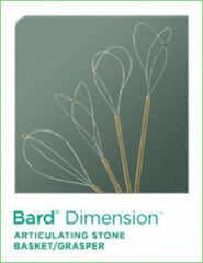 Bard Stone Extractor Dimension™ 13 mm Articulating Basket 115 cm Nitinol - M-458590-2748 - Each