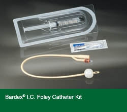 Bard Indwelling Catheter Tray Bardex® Lubricath® 2-Way Foley 14 Fr. 5 cc Balloon