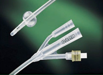 Bard Foley Catheter Lubri-Sil® I.C. 3-Way Round Tip 30 cc Balloon 20 Fr. Silicone