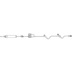 B. Braun Emergency Medical Services Set 20 Drops / mL Drip Rate 89 Inch Tubing 2 Ports - M-739909-2803 - Case of 50