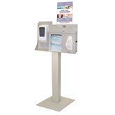 Bowman ABS Touchless One Lock Hygiene System Portrait • 60.79"H ,1 Each - Axiom Medical Supplies