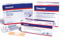 BSN Medical Adhesive Strip Coverlet® 1-1/2 X 2-1/2 Inch Fabric Fingertip Tan Sterile