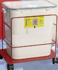 Bemis Healthcare Rolling Cart 13 X 16 X 17 Inch Red