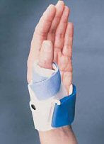 Bird & Cronin Thumb Splint Superior Thumbkeeper Small D-Ring / Hook and Loop Strap Closure Left or Right Hand
