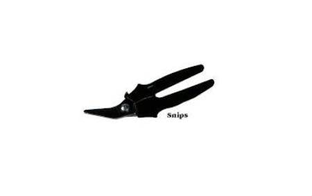Bird & Cronin All Purpose Snips 7-1/4 Inch Length Floor Grade NonSterile Plier Handle with Spring Angled Blunt Tip / Blunt Tip - M-532614-2449 - Each