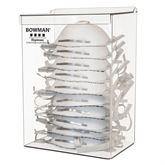 Bowman PETG Large Top Dispensing Bulk Dispenser Large • Top Dispensing • 9"W x 5.96"D x 12.69"H ,1 Each - Axiom Medical Supplies