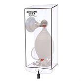 Bowman Lockable Respiratory Supply Dispenser Bowman Lockable Respiratory Supply Dispenser • 7.5"W x 6.3"D x 18.27"H ,1 Each - Axiom Medical Supplies