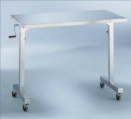 Blickman Instrument Table 36 X 20 X 36 to 56 Inch 304 Stainless Steel