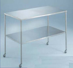 Blickman Instrument Table 3026SS 30 X 33 X 26 Inch Stainless Steel 1 Shelf