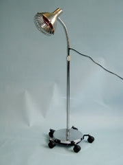 Brandt Industries Infra-Red Lamp Floor Standing Infra-Red Bulb 175 Watt Chrome