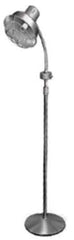 Brandt Industries Infra-Red Lamp Patient Model Floor Mount Infra-Red Bulb 250 Watt Chrome