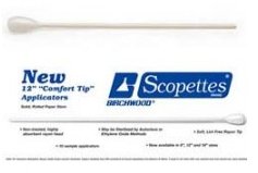 Birchwood Laboratories Proctoscopic Swabstick Scopettes® Jr. 8 Inch Length NonSterile
