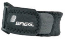 Breg Patella Tendon Strap Jumper's Knee Small Hook and Loop Closure 13 to 14 Inch Circumference Left or Right Knee