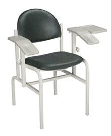 The Brewer Company Blood Drawing Chair Brewer 1500 Double Adjustable Armrests Alabaster