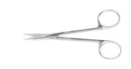 Teleflex Medical Tenotomy Scissors Weck® Stevens 4-1/2 Inch Length Stainless Steel Finger Ring Handle Straight Sharp Tip / Sharp Tip - M-640715-3612 - Each