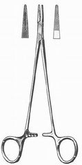 BR Surgical Needle Holder 6-1/4 Inch Length Delicate Jaw Finger Ring Handle - M-717975-2933 - Each