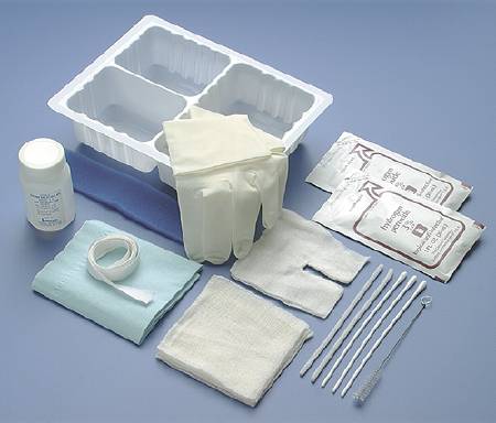 Busse Hospital Disposables Tracheostomy Care Kit Sterile