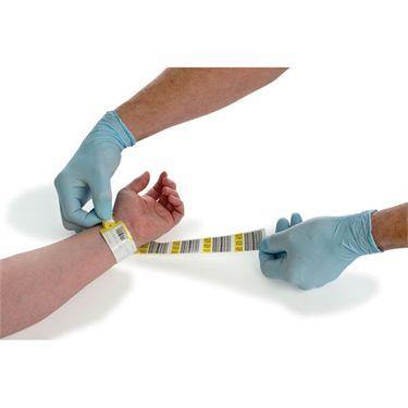Barcode Typenex Blood Bands Next Generation Barcode • 11.75"L x 1.25"W ,10 / pk - Axiom Medical Supplies