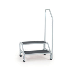 Bariatric Step Stool with Handrail Bariatric Step Stool with Handrail • 31"W x 26"D x 52"H ,1 Each - Axiom Medical Supplies