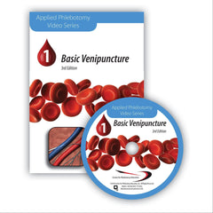 Basic Venipuncture DVD 2018 1: Basic Venipuncture • 3rd edition ,1 Each - Axiom Medical Supplies