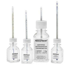 Basic Liquid In Glass Thermometers Blood Bank • 8"H ,1 Each - Axiom Medical Supplies