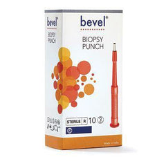 Bevel Biopsy Punches 8.0mm ,10 / pk - Axiom Medical Supplies