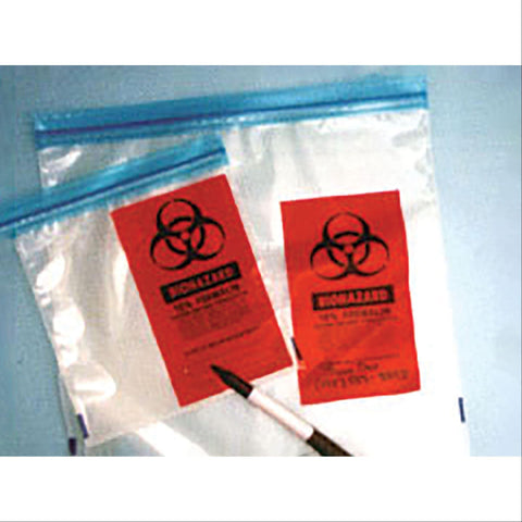 Bitran Formalin Bag 7"W x 8"L ,250 / pk - Axiom Medical Supplies