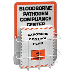 Bloodborne Pathogen Center Exposure Control Plan Binder Only ,1 Each - Axiom Medical Supplies