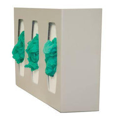 Bowman ABS Triple Glove Box Dispenser Triple • 17.08"W x 4.22"D x 10.11"H ,1 Each - Axiom Medical Supplies