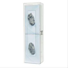 Bowman PETG Vertical Glove Box Dispenser Double • 5.7"W x 4.08"D x 20.1"H ,1 Each - Axiom Medical Supplies