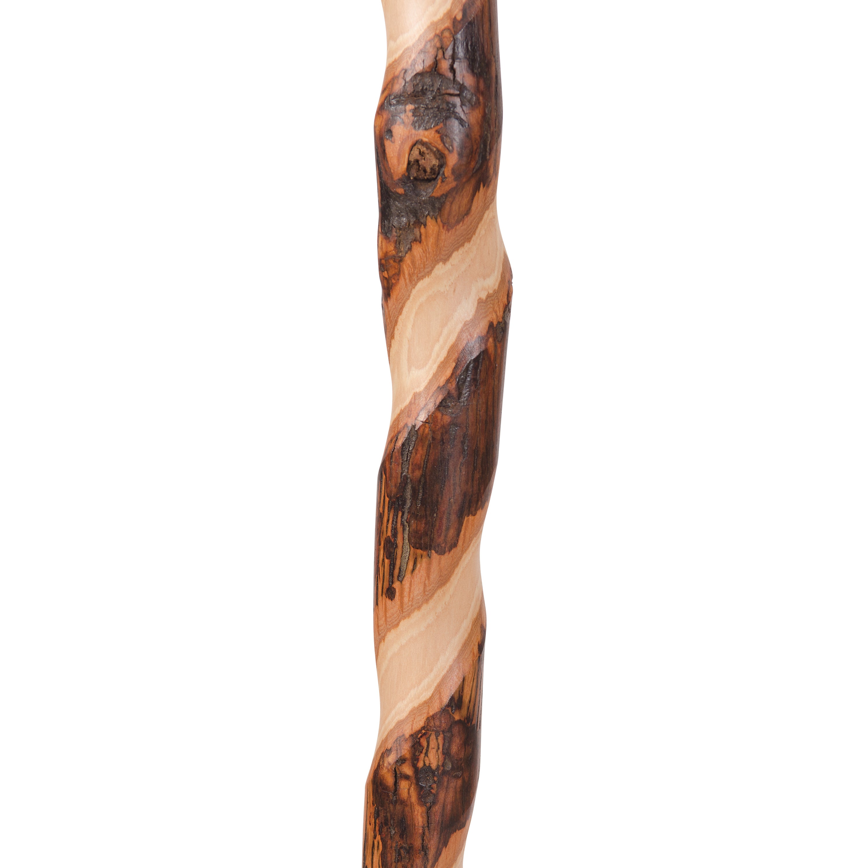 Brazos Walking Sticks Twisted Hickory Walking Cane AM-502-3000-0226