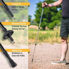 Brazos Trekking Poles Hiking Poles AM-604-3000-0200